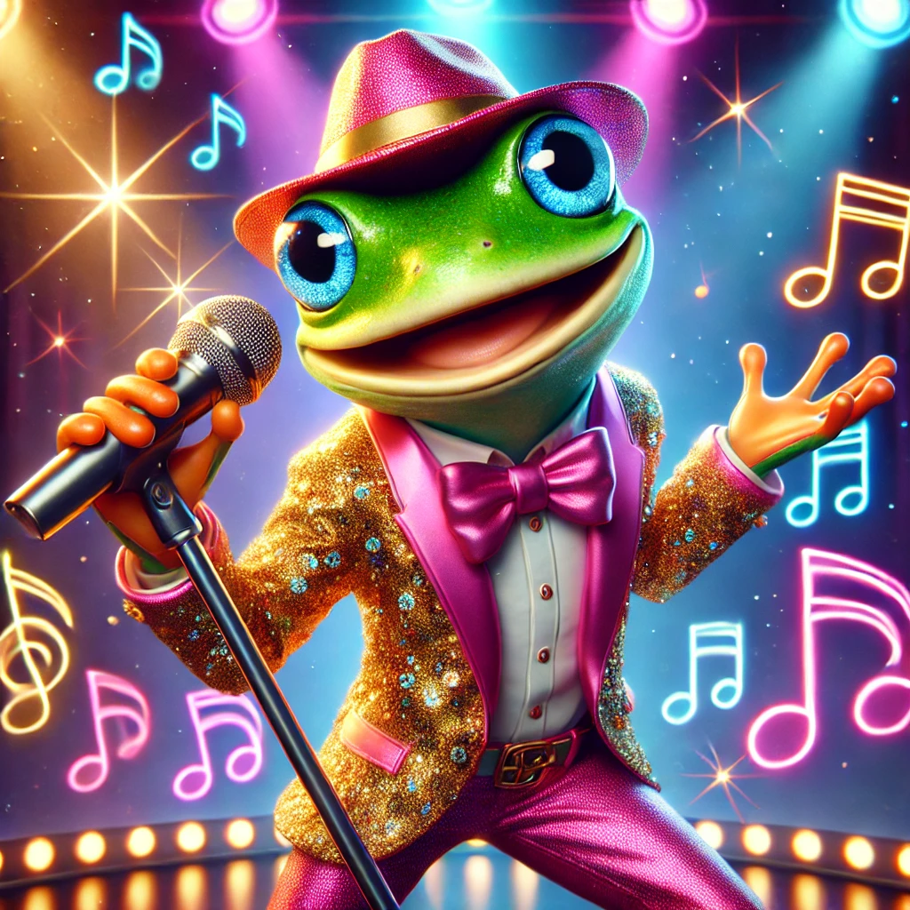 Elvis Frog in Vegas: Spotlight 